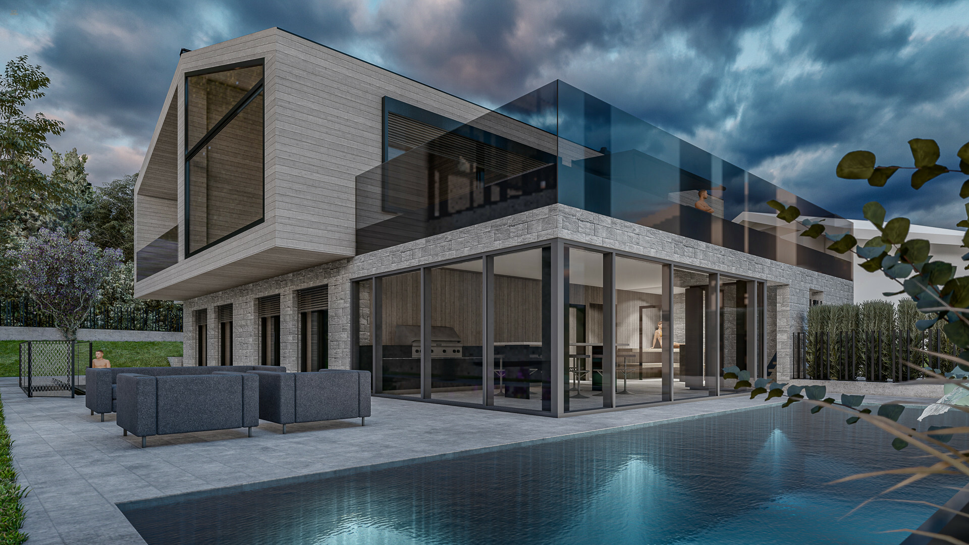 Thumbnail von Grundstück mit Planungsstudie am Fuße des Wilden Kaisers