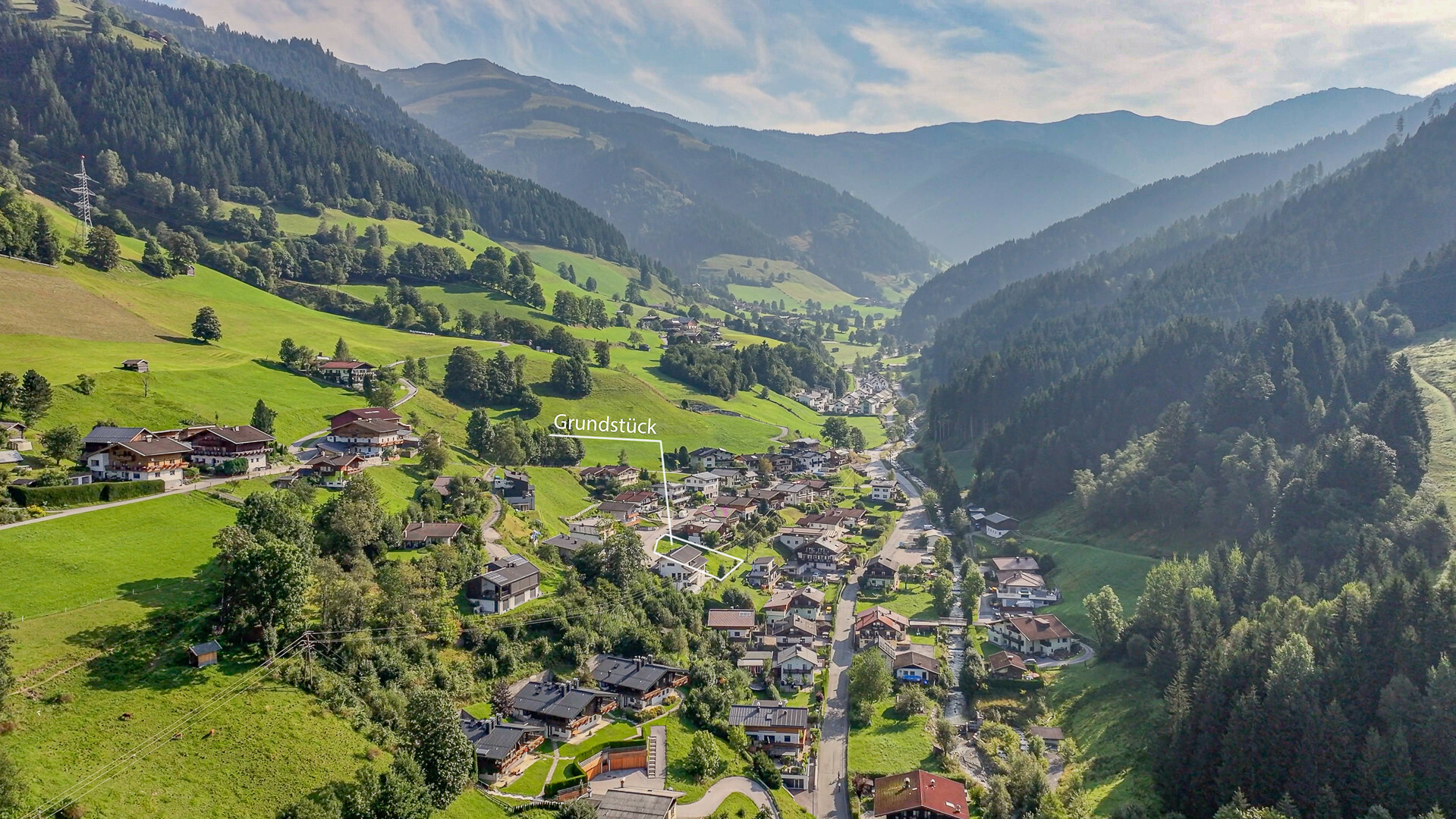 Baugrundstück in Hanglage mit tollem Ausblick