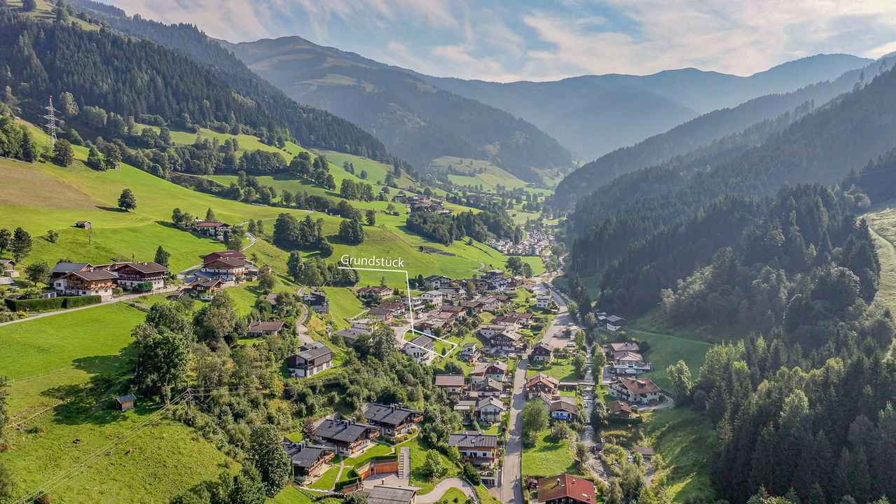 Baugrundstück in Hanglage mit tollem Ausblick