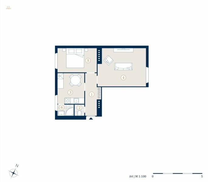 Thumbnail von Schöne 2-Zimmer Wohnung, Nähe Meiselmarkt