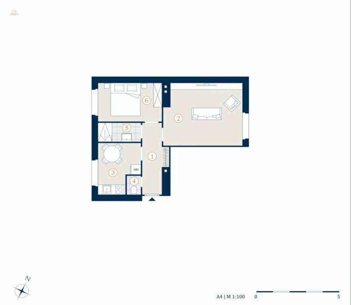 Thumbnail von Charmante 2-Zimmer Wohnung, Nähe Meiselmarkt