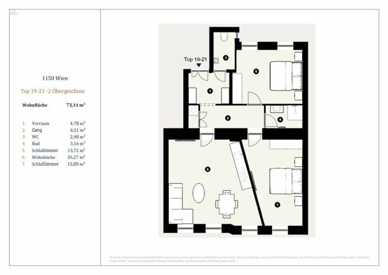 Thumbnail von Schöner 3-Zimmer Erstbezug, Nähe Meiselmarkt