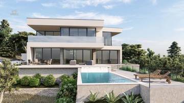 Thumbnail von Moderne Villa mit Pool und Meerblick