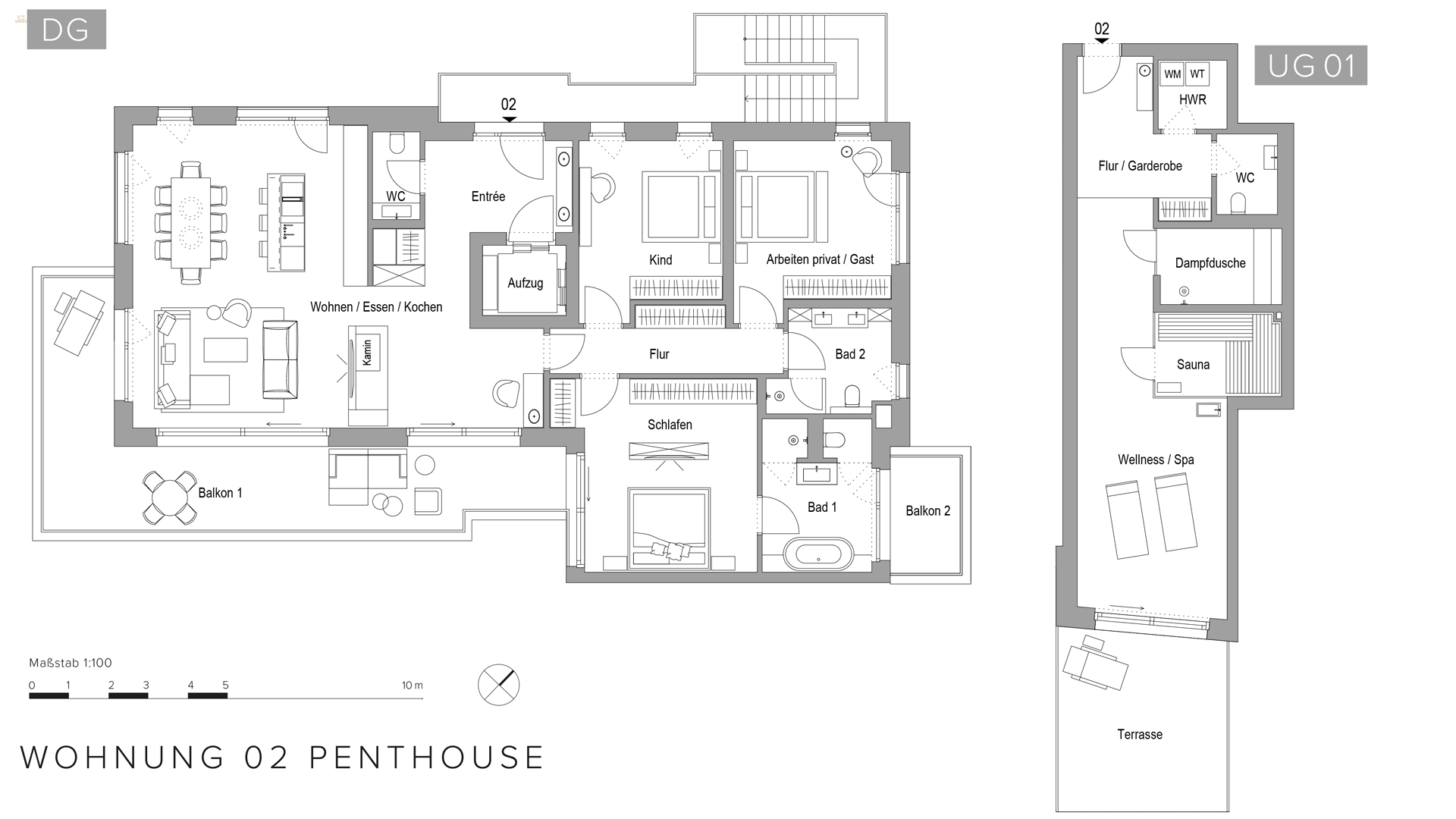 Thumbnail von Exklusives Penthouse in zentraler Toplage