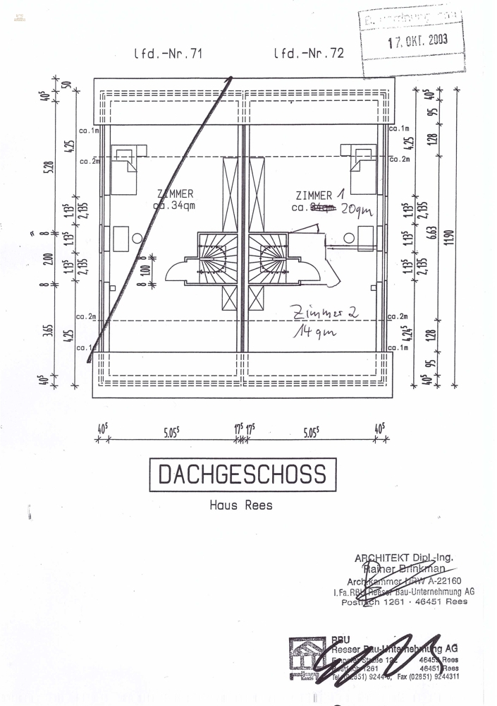 Thumbnail von Doppelhaushälfte in Schwafheim, Objekt 7177