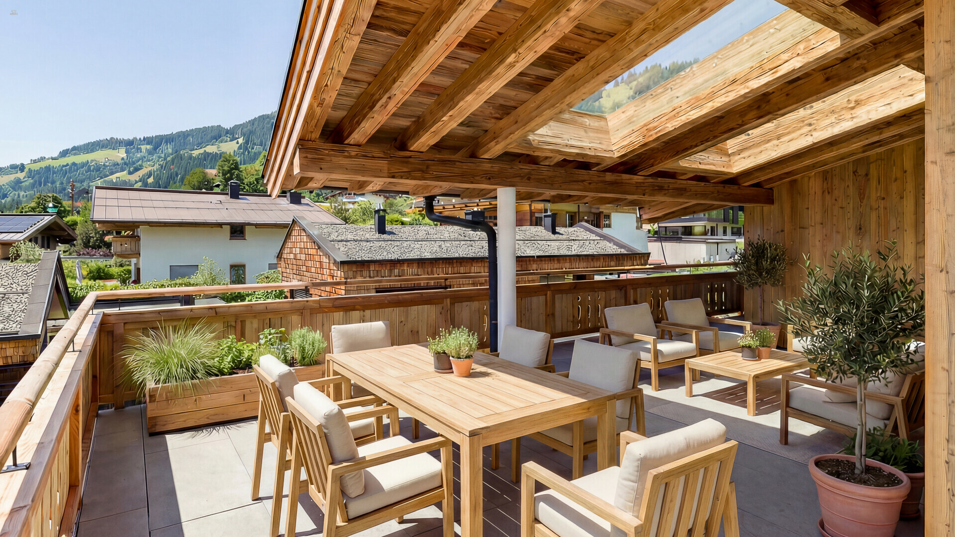 Thumbnail von Luxuspenthouse sonniger Toplage mit Panorama-Ausblick