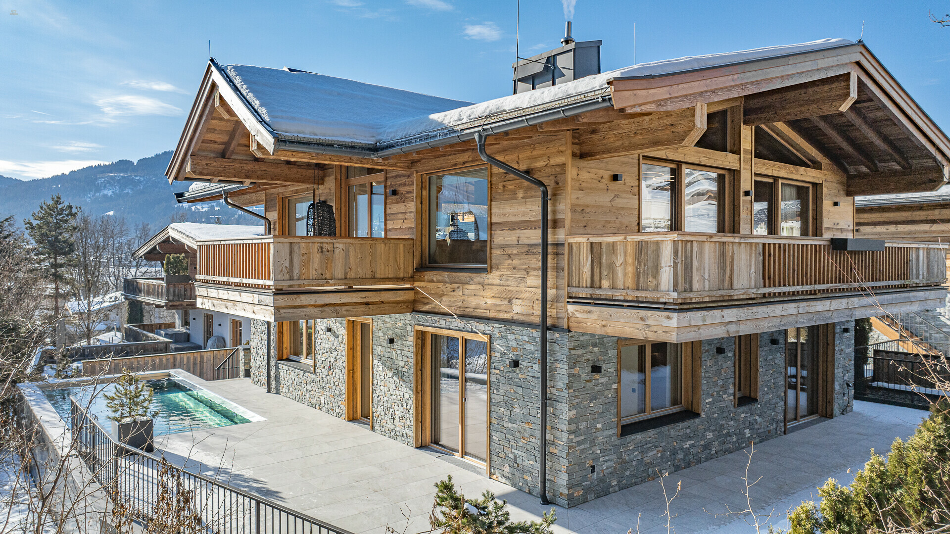 Thumbnail von Luxuschalet mit Pool in Toplage am Fuße des Wilden Kaiser