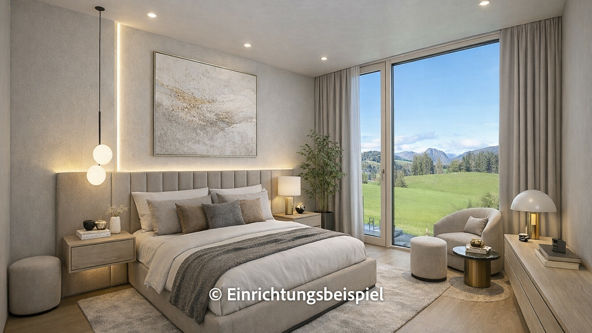 Thumbnail von Architektenvilla mit Pool und unverbaubarer Aussicht