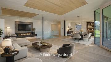 Thumbnail von Architektenvilla mit Pool und unverbaubarer Aussicht