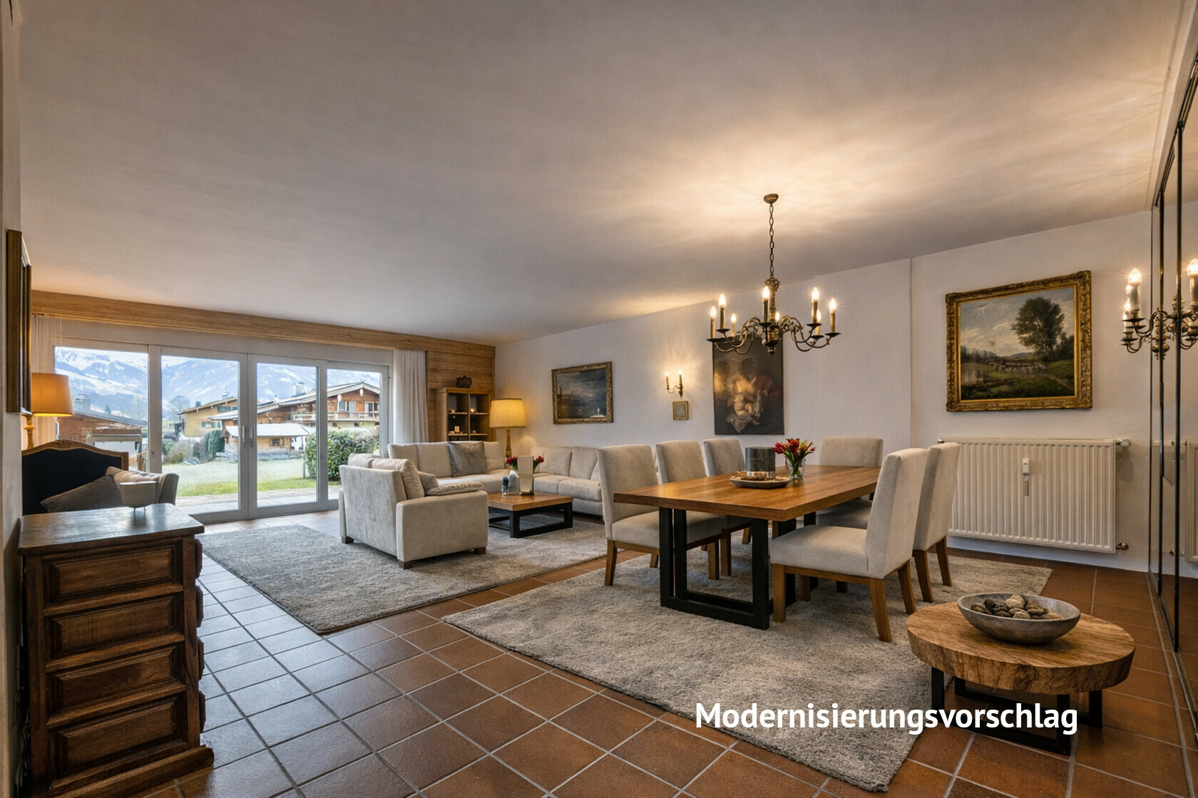 Thumbnail von Domizil mit Potenzial in zentrumsnaher Ruhelage - Ski Out