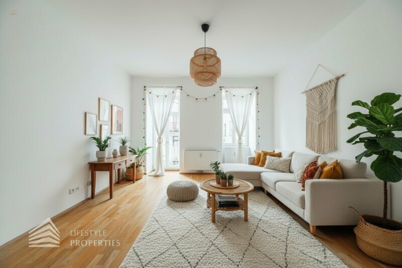 Thumbnail von Charmante 2-Zimmer-Altbauwohnung mit idyllischem Eigengarten – urbanes Wohnen mit Rückzugsqualität