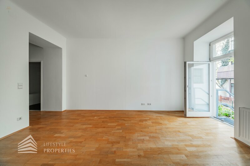 Thumbnail von Charmante 2-Zimmer-Altbauwohnung mit idyllischem Eigengarten – urbanes Wohnen mit Rückzugsqualität