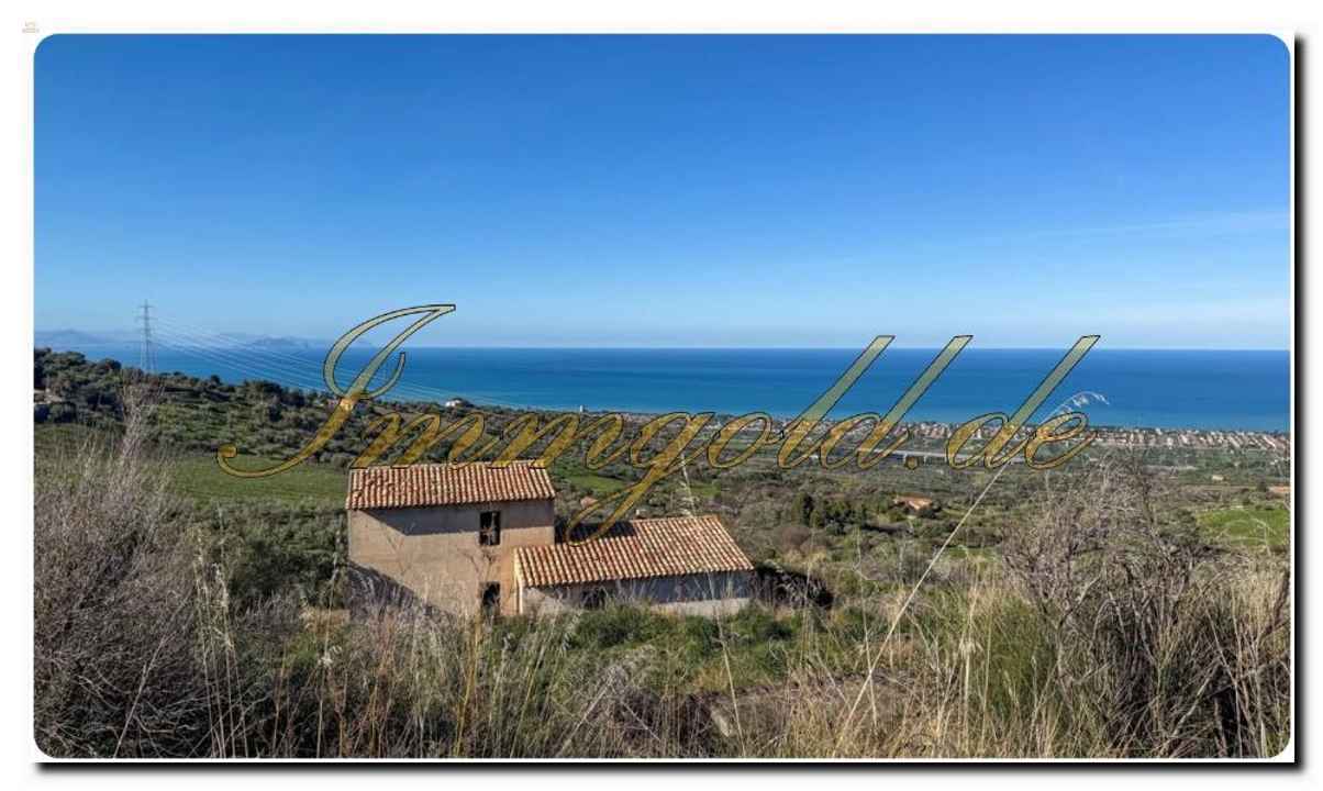 Immogold SGS 26021 Fertig zu stellende Villa nahe Collesano am Meer mit spektakulärer Aussicht,