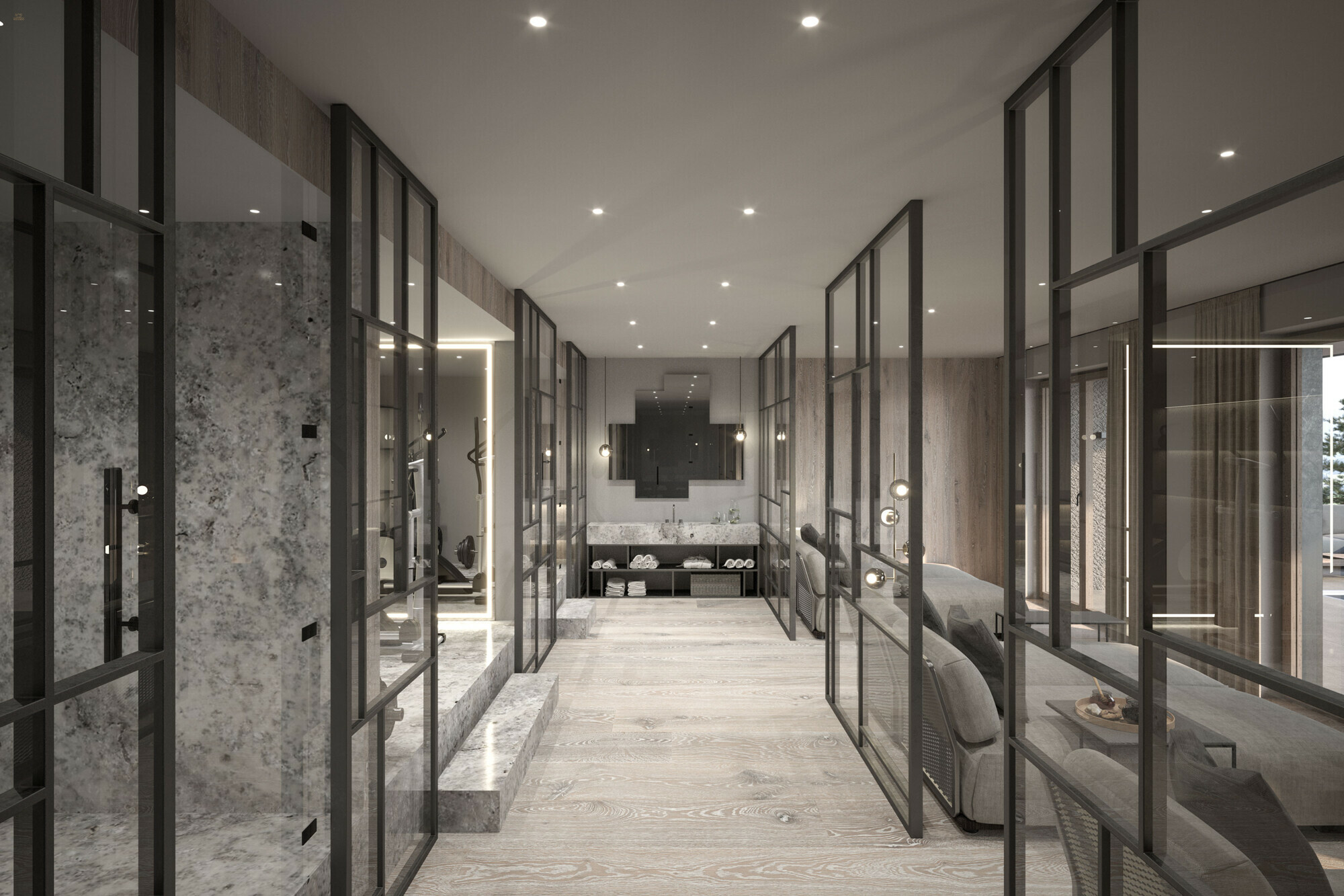 Thumbnail von Grundstück mit Baugenehmigung für 2 Luxuschalets