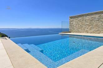 Moderne Villa mit wunderschönem Panorama-Meerblick und Infinity-Pool