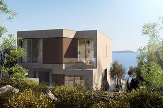 Thumbnail von Moderne Neubau-Villa in der 1. Reihe zum Meer, Region Rogoznica