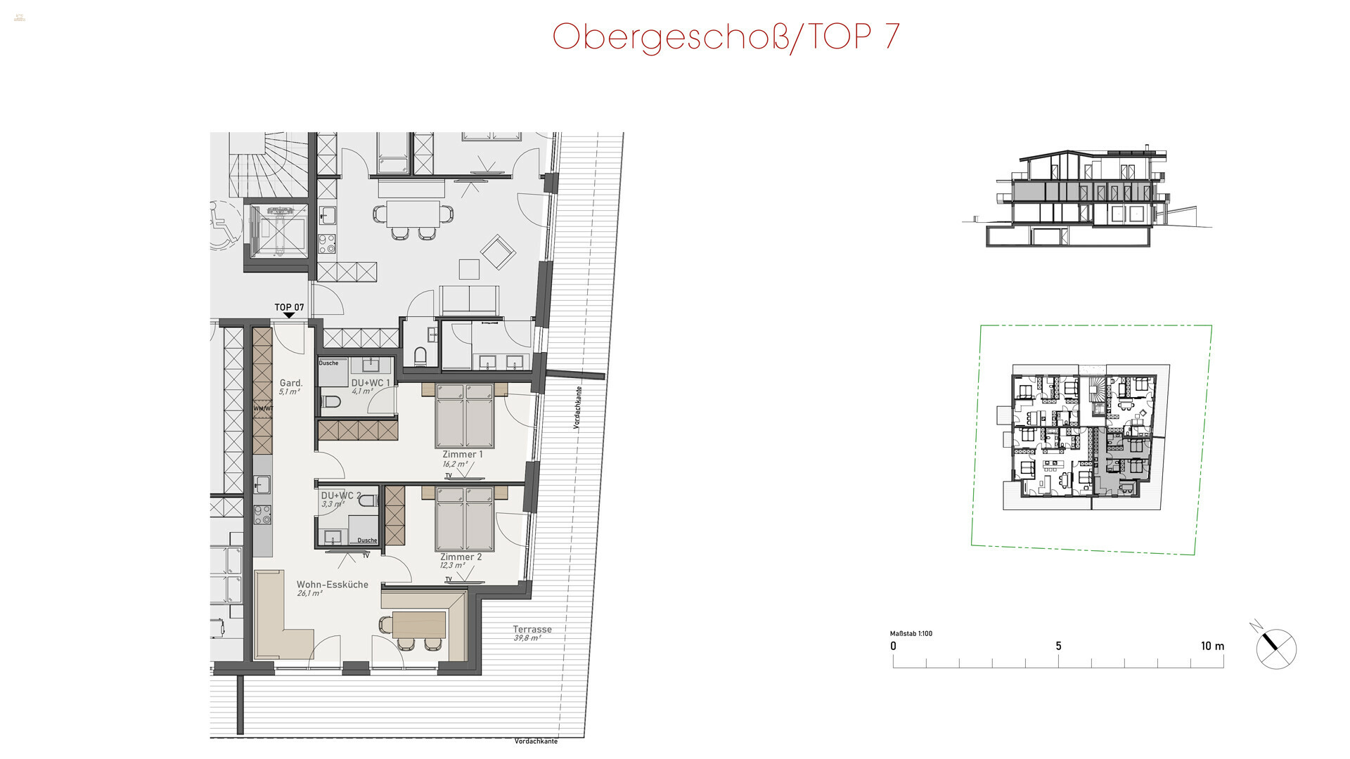 Thumbnail von K5 Top 7 - Terrassenwohnung in exklusivem Neubau