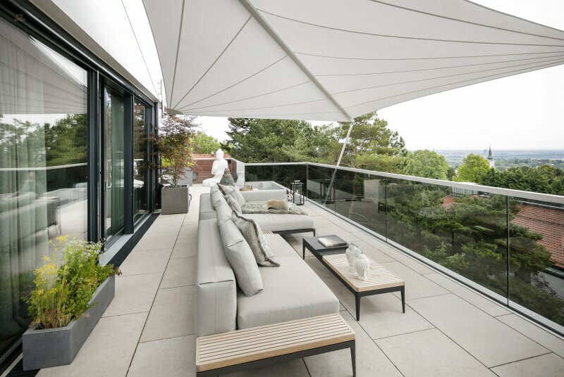 Thumbnail von Wunderschönes Penthouse mit Pool und prachtvollem Blick, Nähe Kahlenberg