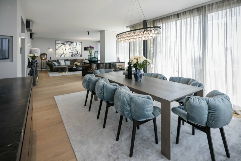 Thumbnail von Wunderschönes Penthouse mit Pool und prachtvollem Blick, Nähe Kahlenberg