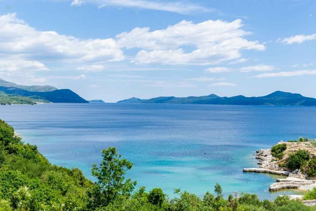 Haus mit Pool und Panorama-Meerblick, Region Dubrovnik
