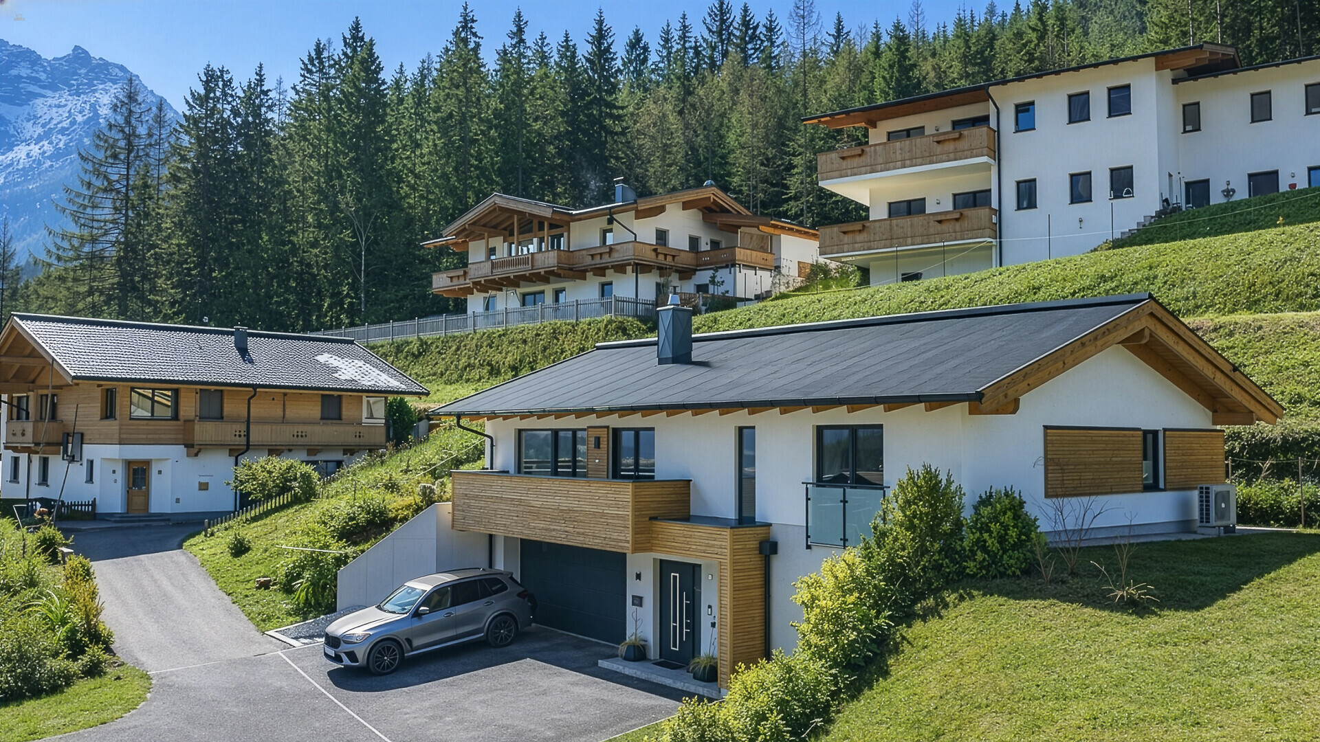 Современный одноэтажный дом в отличном районе