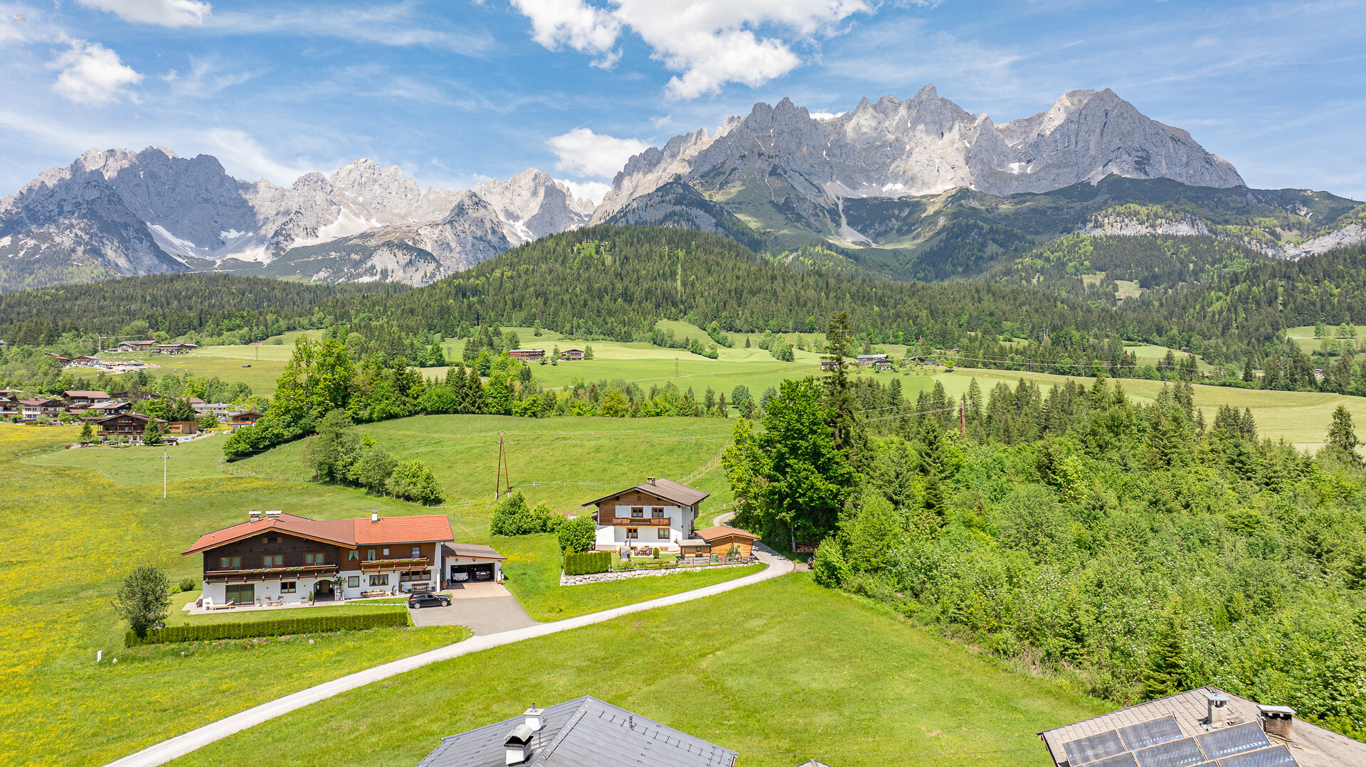 Terreno con studio di pianificazione ai piedi del Wilden Kaiser