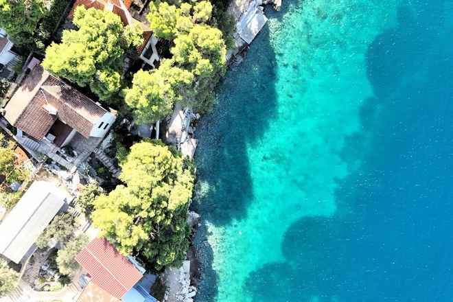 Haus direkt am Meer, Region Rogoznica