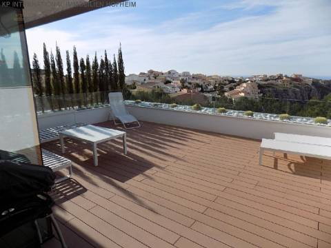 ***Modernes Appartement mit Meerblick in Benitachell***