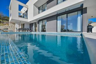 Thumbnail von Moderne Villa mit Infinity-Swimmingpool und Panoramablick, Region Trogir