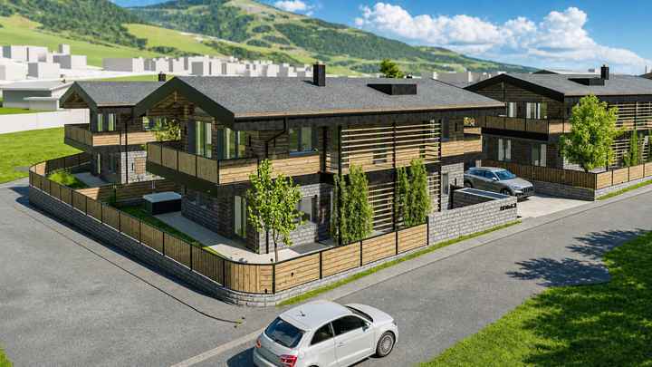 4 exklusive Neubauchalets in sonniger Lage - Haus 2