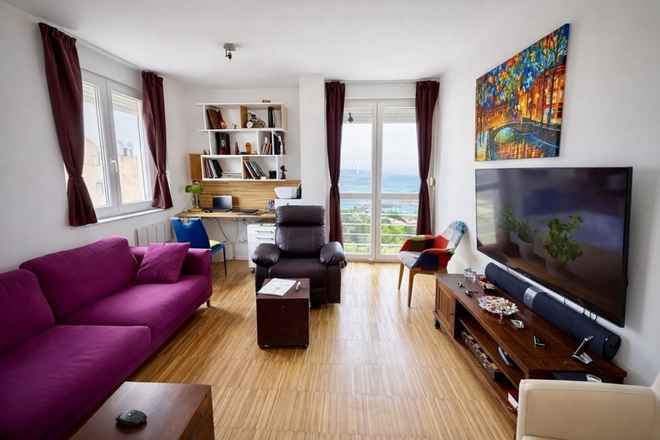 Attraktive Wohnung mit schönem Meerblick