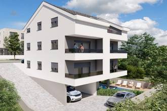 Penthouse mit Pool und Meerblick auf Ciovo
