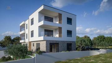 Moderne Wohnungen in der zweiten Reihe zum Meer