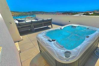Thumbnail von Moderne Wohnung mit Meerblick, Dachterrasse und Pool