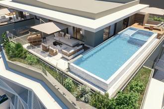 Exklusives Luxus-Penthouse mit Panorama-Meerblick, Pool, Sauna und Jacuzzi