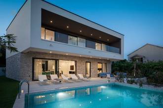 Thumbnail von Moderne Villa direkt am Meer, Region Rogoznica