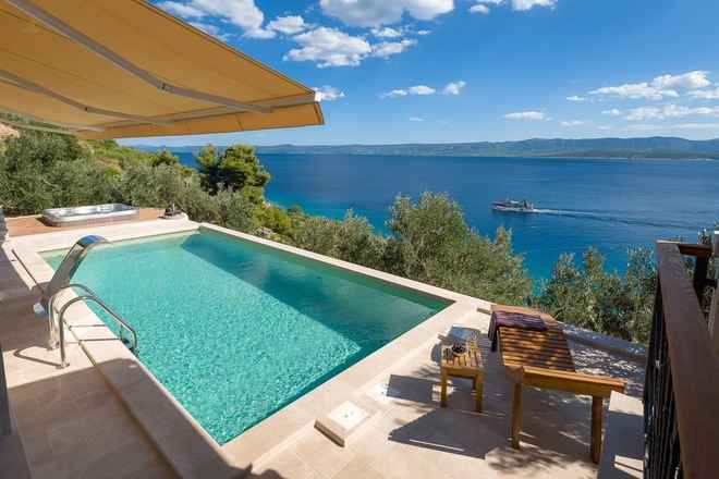 Luxuriöse Villa in traumhafter Lage, Insel Brac