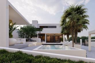Thumbnail von Moderne Luxusvilla mit Pool und Panoramablick aufs Meer