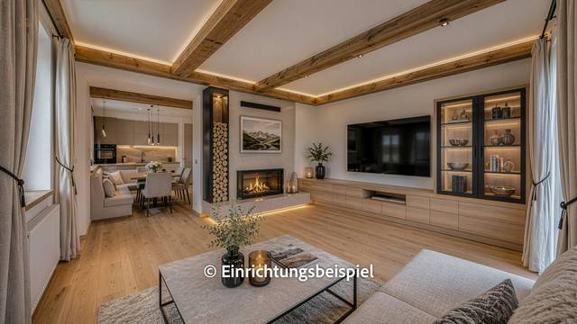 Hochwertige Dachgeschosswohnung mit schönem Ausblick in Ruhelage