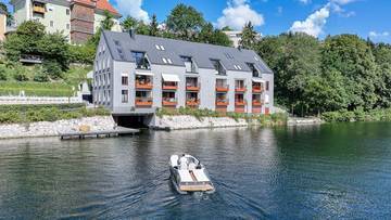 Thumbnail von Letztes verfügbares Luxus-Penthouse mit Bootsgarage am Traunsee