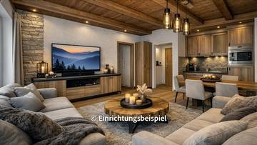Thumbnail von Dachgeschosswohnung an der Skipiste mit Kaiserblick