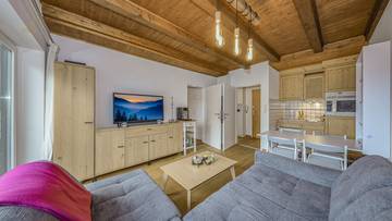 Thumbnail von Dachgeschosswohnung an der Skipiste mit Kaiserblick