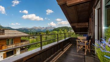 Thumbnail von Dachgeschosswohnung an der Skipiste mit Kaiserblick