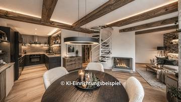 Thumbnail von Dachgeschosswohnung mit Turmzimmer und Panorama-Ausblick