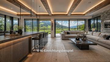 Thumbnail von Gartenwohnung mit traumhaftem Ausblick in Toplage