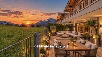 Gartenwohnung mit traumhaftem Ausblick in Toplage
