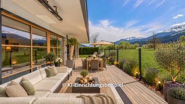 Thumbnail von Gartenwohnung mit traumhaftem Ausblick in Toplage