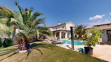 Thumbnail von Freistehendes Haus mit Swimmingpool, Meerblick und separater Konoba im mediterranen Garten