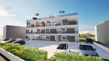Thumbnail von Neubauwohnung mit Terrasse und Meerblick, nur 30 Meter zum Strand