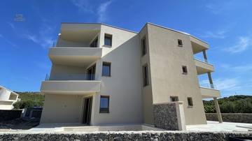 Thumbnail von Neubauwohnung mit Meerblick, überdachter Terrasse und Abstellraum, 650 Meter zum Strand